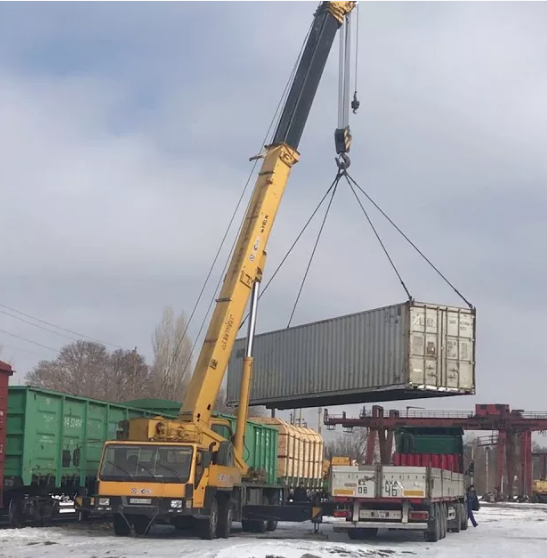 Выгрузка Контейнера 20 футового